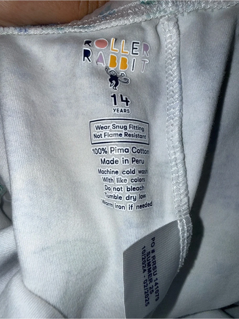 Roller Rabbit Girls Pajamas - Picture 5 of 5